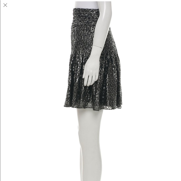 Hanley Mellon Metallic Skirt - Picture 2 of 5